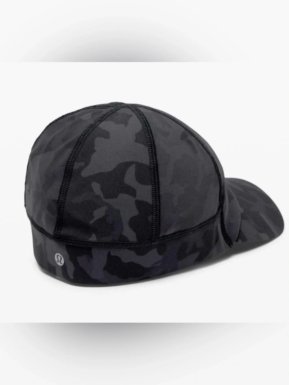 lululemon Black camo hat Performance Tag Detail